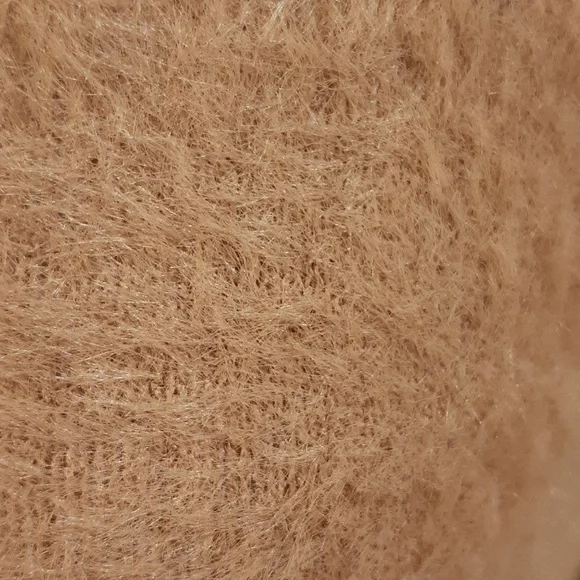 🥀NWT/NWOT Promesa Brown Fuzzy Collared Cardigan (S)🥀 - Picture 3 of 8